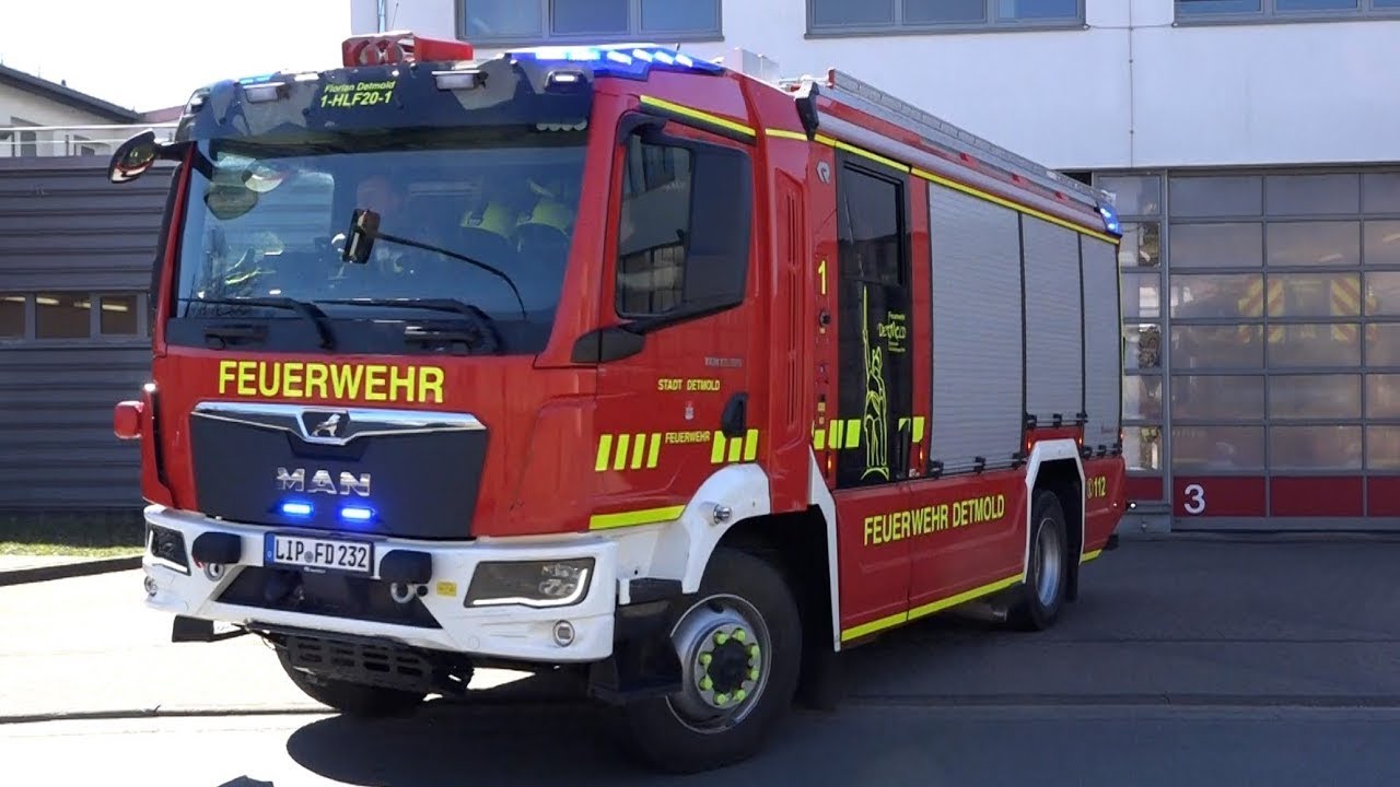 [FEUERWEHR DETMOLD! 🔥] - FEUERWEHR & RETTUNGSDIENST - Einsatzfahrten