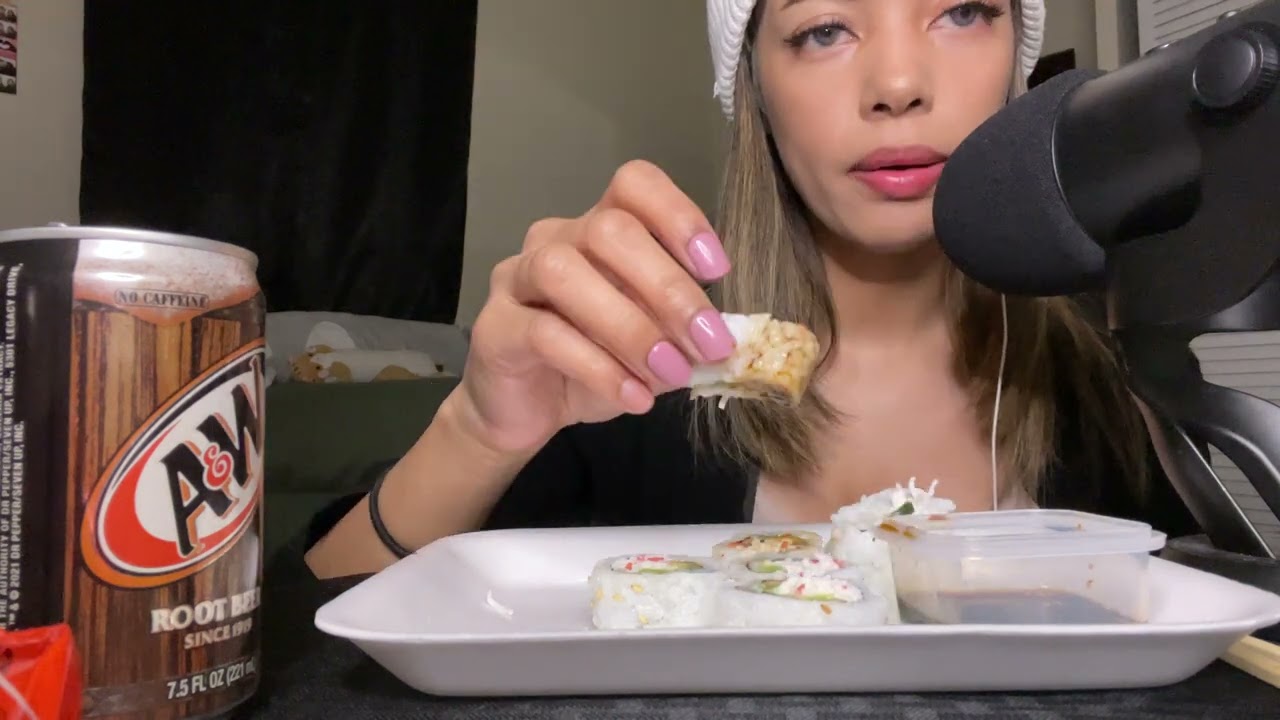 Asmr| asmr comiendo Sushi🍣🍱| En  Español