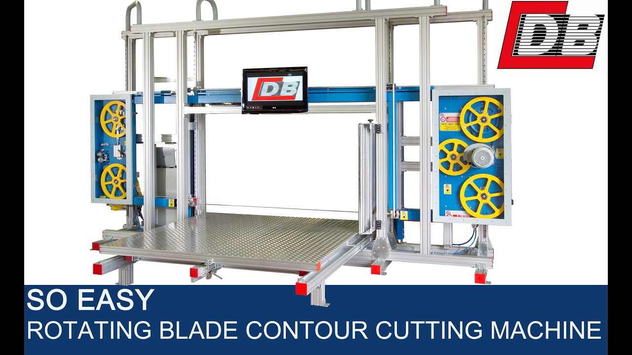 SO EASY polyurethane foam contour cutting machine - pantografo sagomatrice taglio poliuretano
