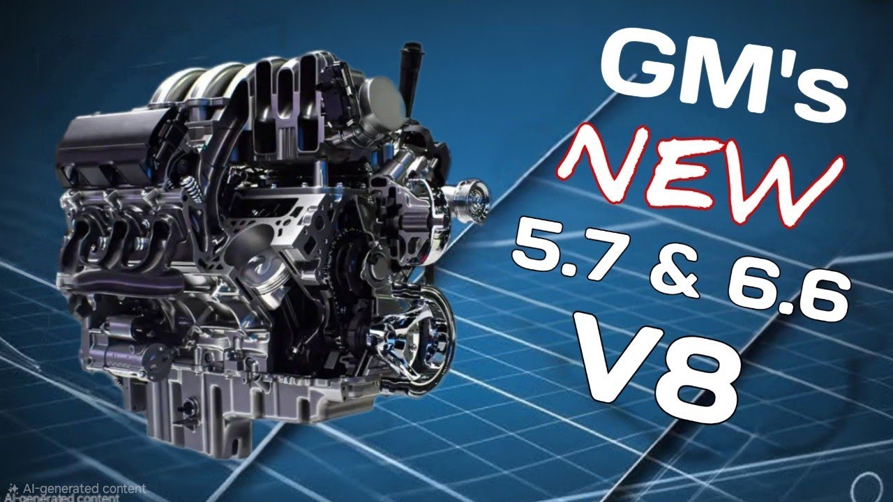 НОВЫЕ двигатели V8 от GM возвращают 5.7 и 6.6 для Corvette!