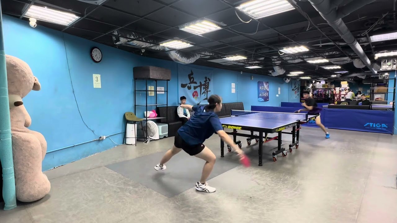 1141130乒博桌球公開組 冠亞軍賽 李駿朋 對 陳祈韻