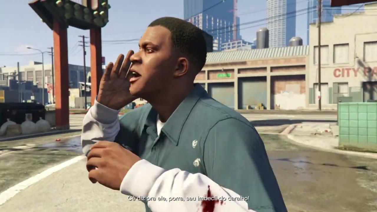 Сравнение сюжетного режима GTA V на PS4 и PS5 в разрешении 4K и с частотой 60 кадров в секунду.