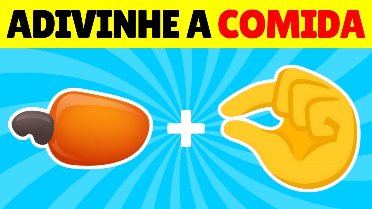 🍔 Você Consegue Descobrir a Comida? 🍩 | Desafio de Emojis (44 Rodadas) | Quiz Espacial