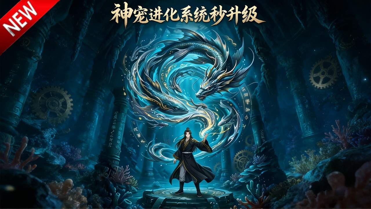 💥【新番上线】穿越神兽大陆，绑定无敌进化系统，从毛毛虫进化成青龙，一路逆袭！《神宠进化系统秒升级》全集 Multi SUB #热血 #漫剧 #动漫魔女