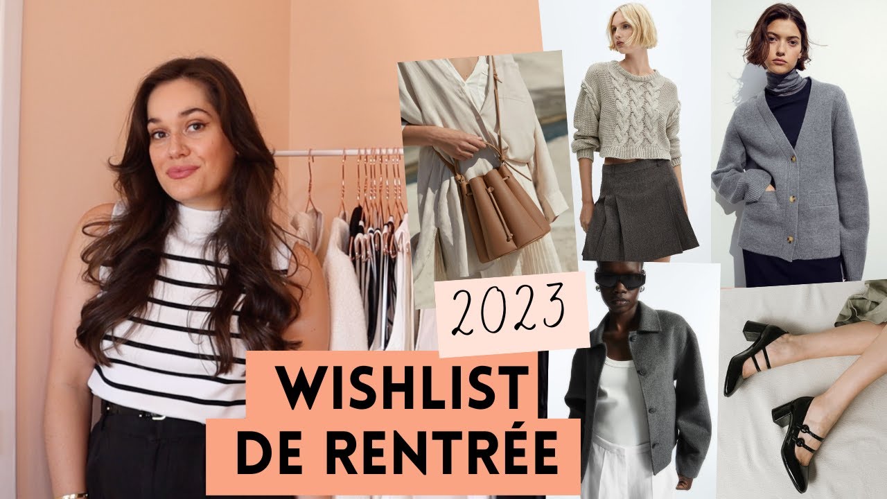MA WISHLIST DE RENTRÉE ET D'AUTOMNE 2023 | H&M, ZARA, MANGO, POLÈNE...| Lauriane Villa