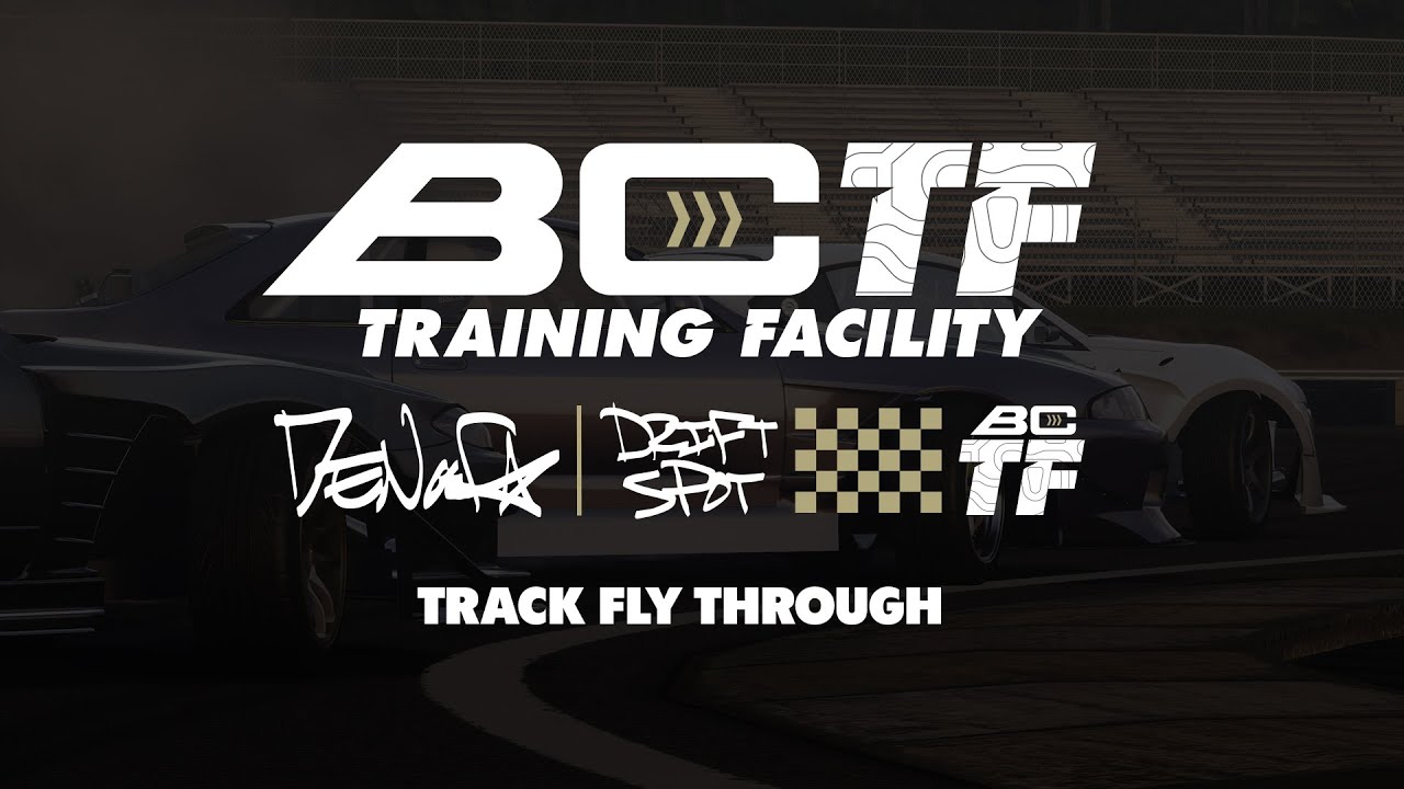 BC RACING TRAINING FACILITY- DENOFA'S DRIFT SPOT - FLY THROUGH