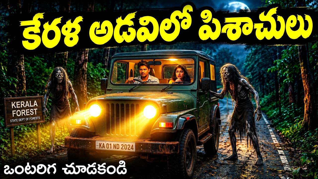 కేరళ అడవిలో పిశాచాలు 😱 | Kerala Forest Ghouls | Telugu Horror Stories | Deyyam kathalu 