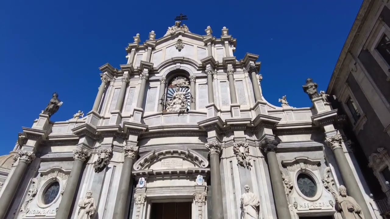 Catania Cathedral of Saint Agatha , Sicily 27-4-23
