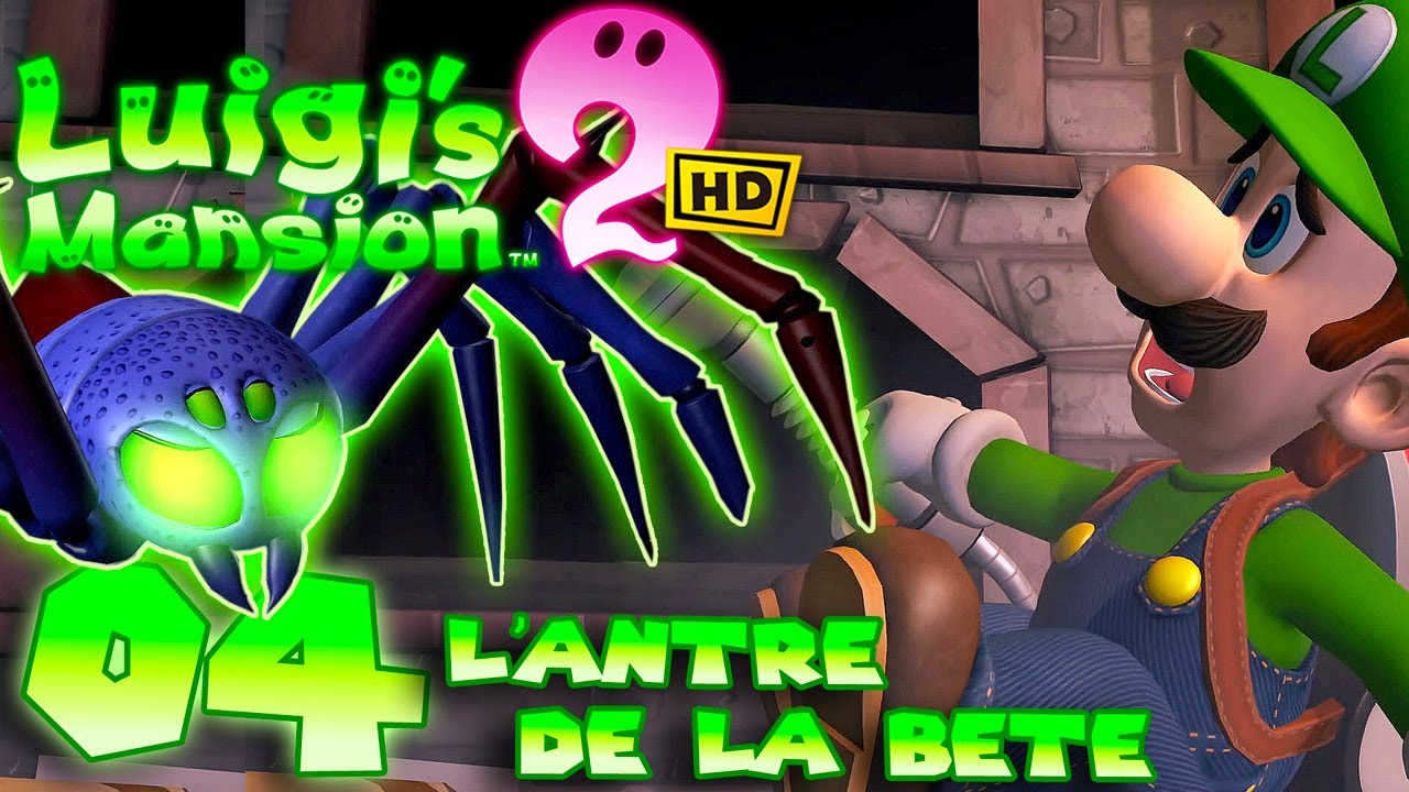 LUIGI'S MANSION 2 HD - 04 L'antre de la bête Premier Boss Poussière et Toiles