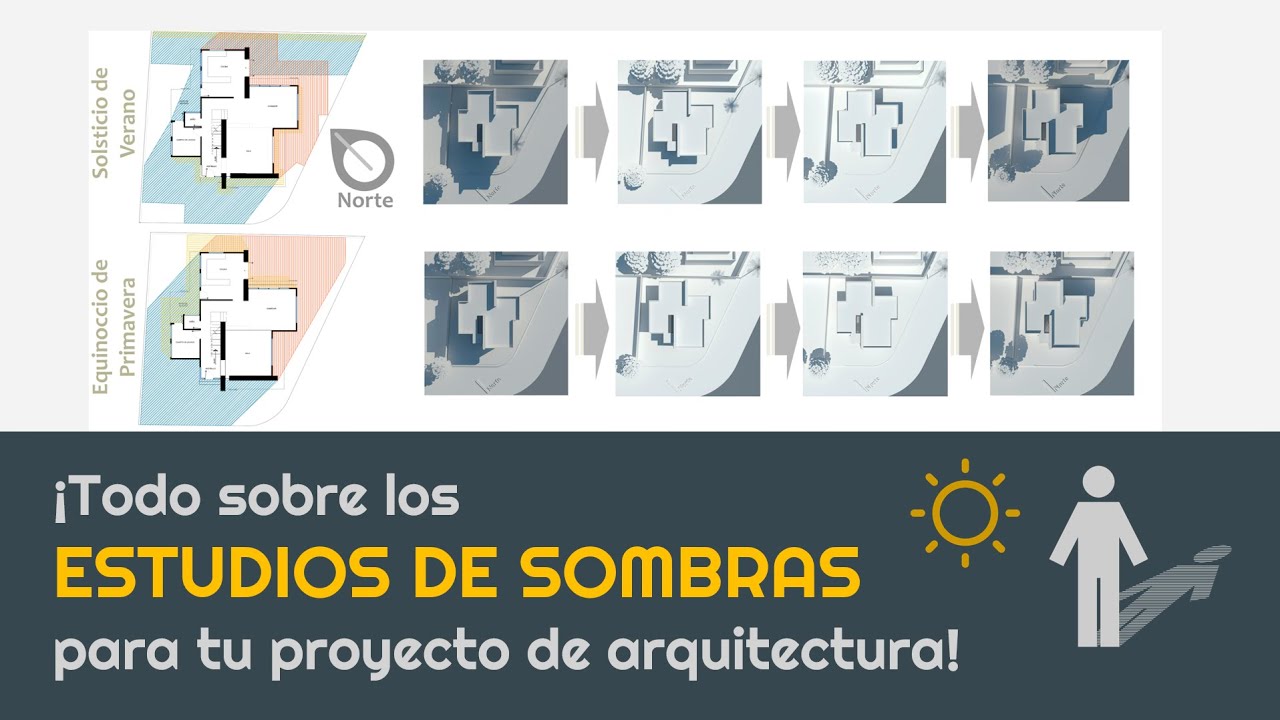 ¡Todo sobre los ESTUDIOS DE SOMBRAS para tu proyecto de arquitectura!