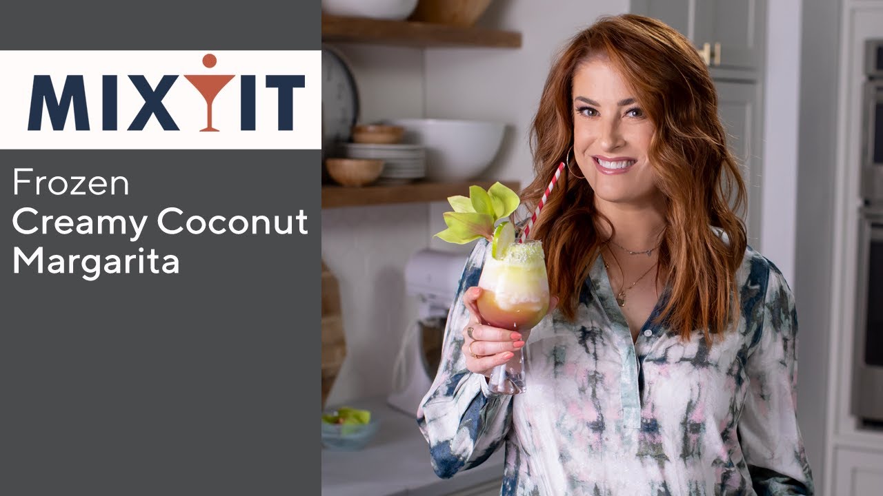 Frozen Creamy Coconut Margarita | Mix It