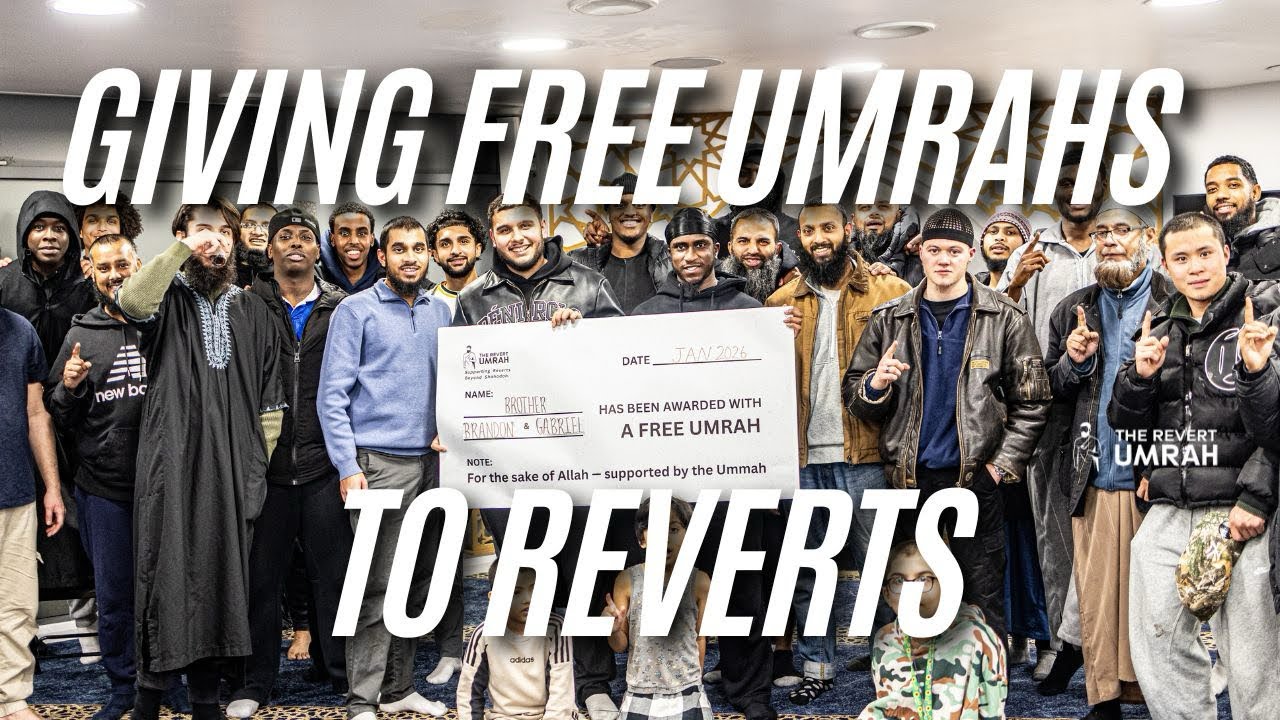 GIVING FREE UMRAHS TO REVERTS (EMOTIONAL)
