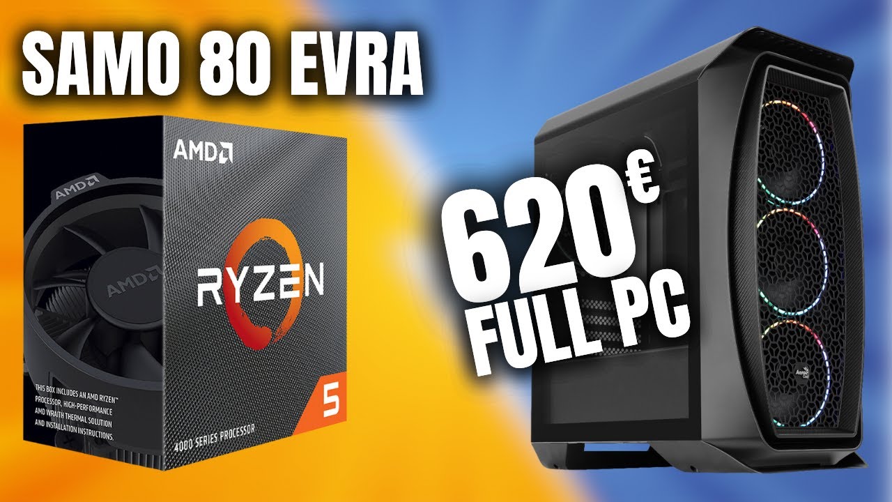 Kako da sami sastavite SJAJAN 1440p GAMING PC za ISPOD 650 EURA!!!