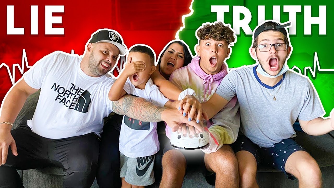 LIE DETECTOR CHALLENGE With My Family!
