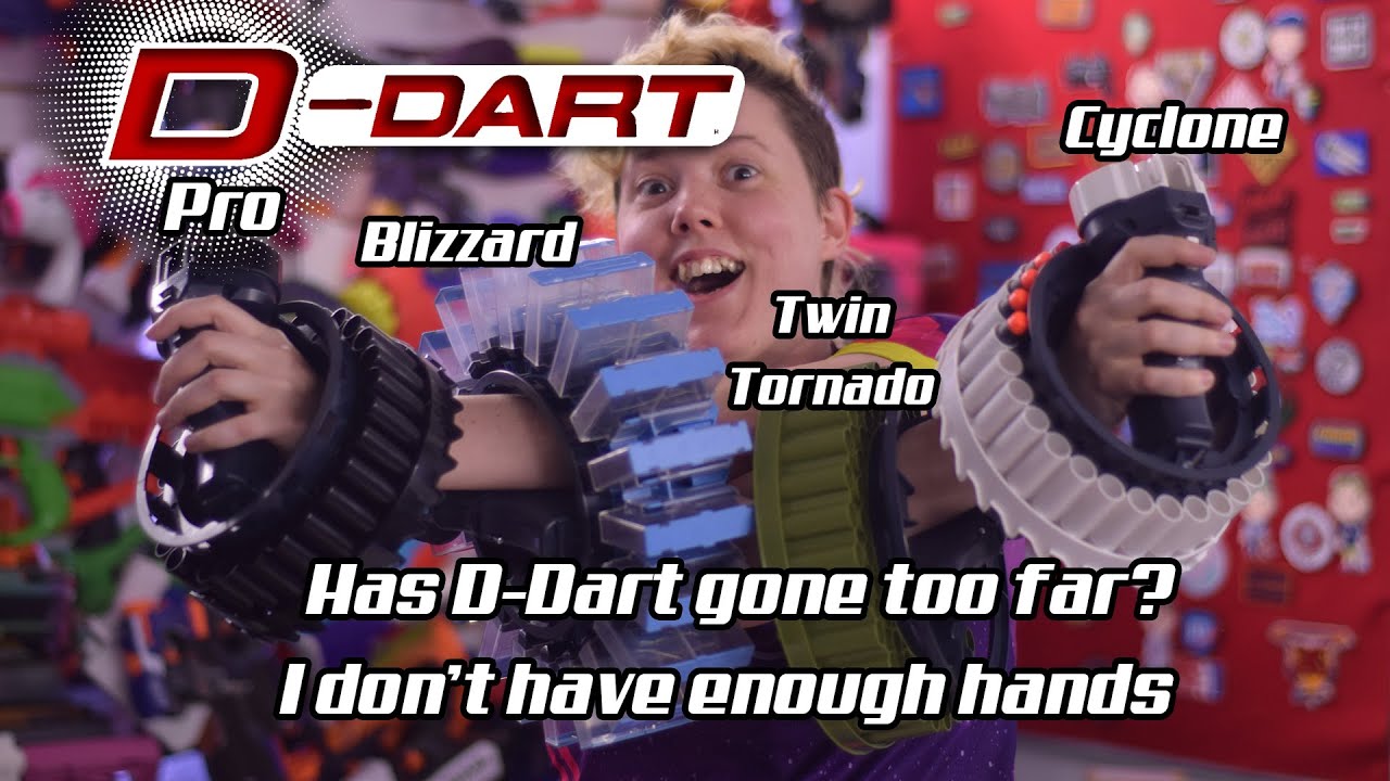 D Dart 2021 Foam Blaster Lineup - Overview and Review. These are SO FUN!