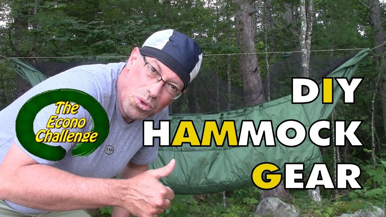 DIY Hammock – Under Quilt – Top Quilt - Overnight Test