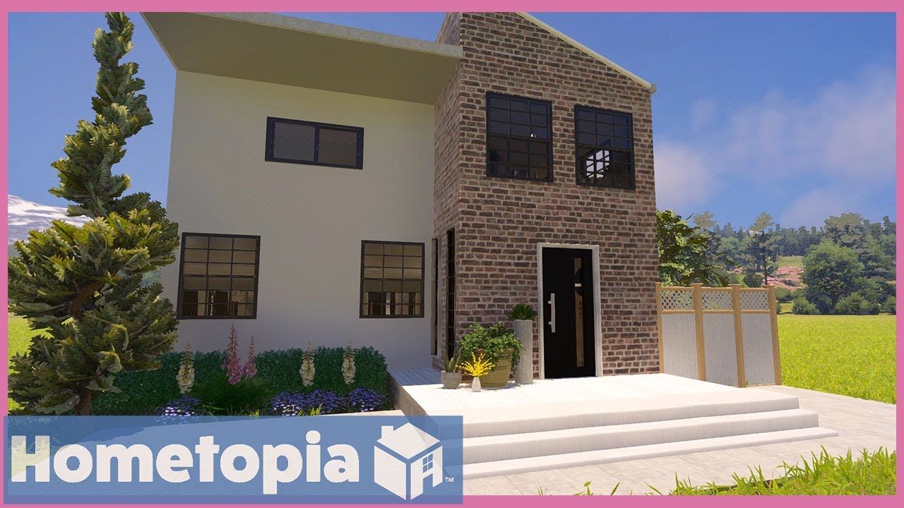Hometopia | Let's Build A Modern Industrial House (New Home Design Game)