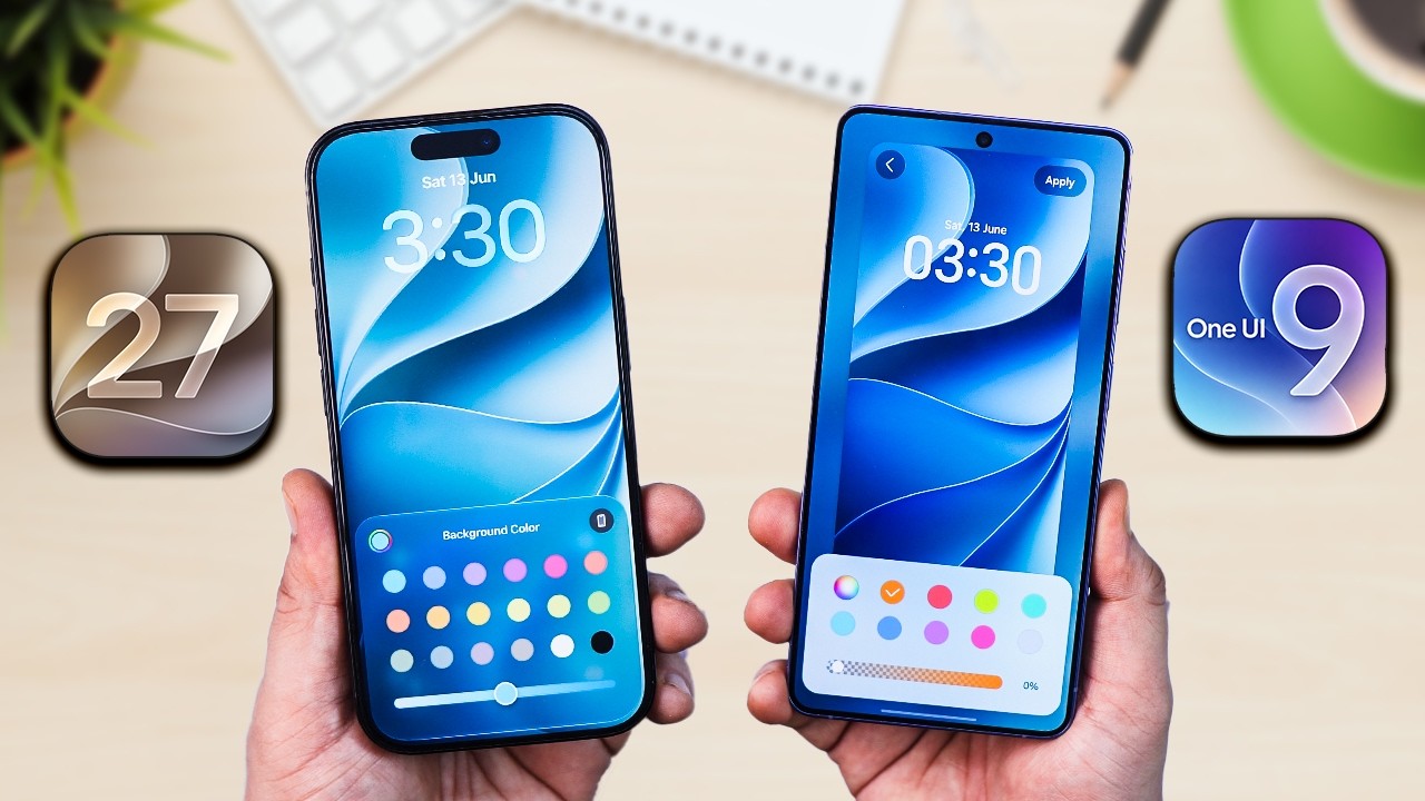 iOS 27 vs One UI 9 Full Comparison! 👑