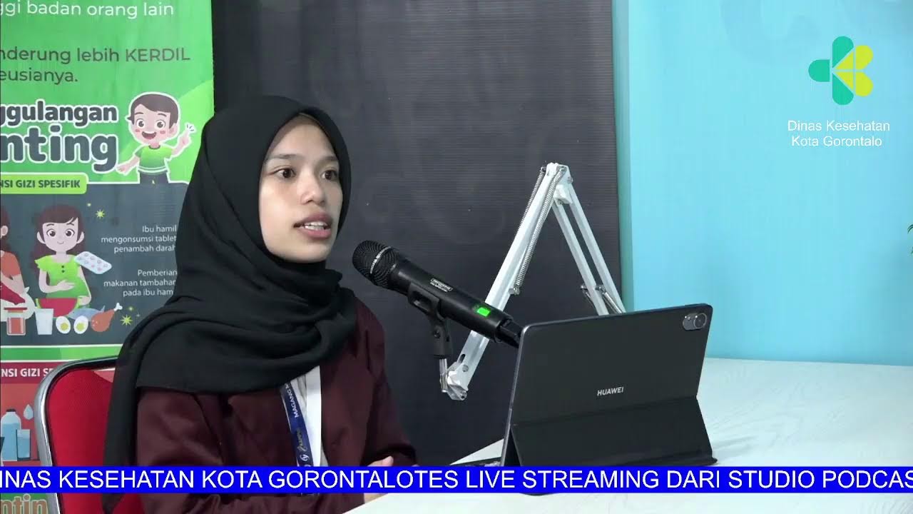 Live Stream Bersama Dikes Kota Gorontalo