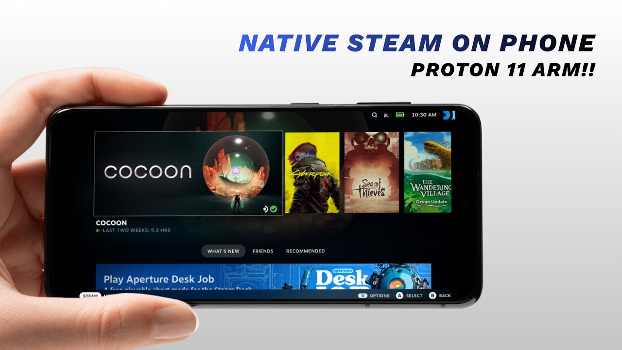 I Turned My Phone Into a Steam Deck &mdash; Proton 11 Wasn&rsquo;t Enough