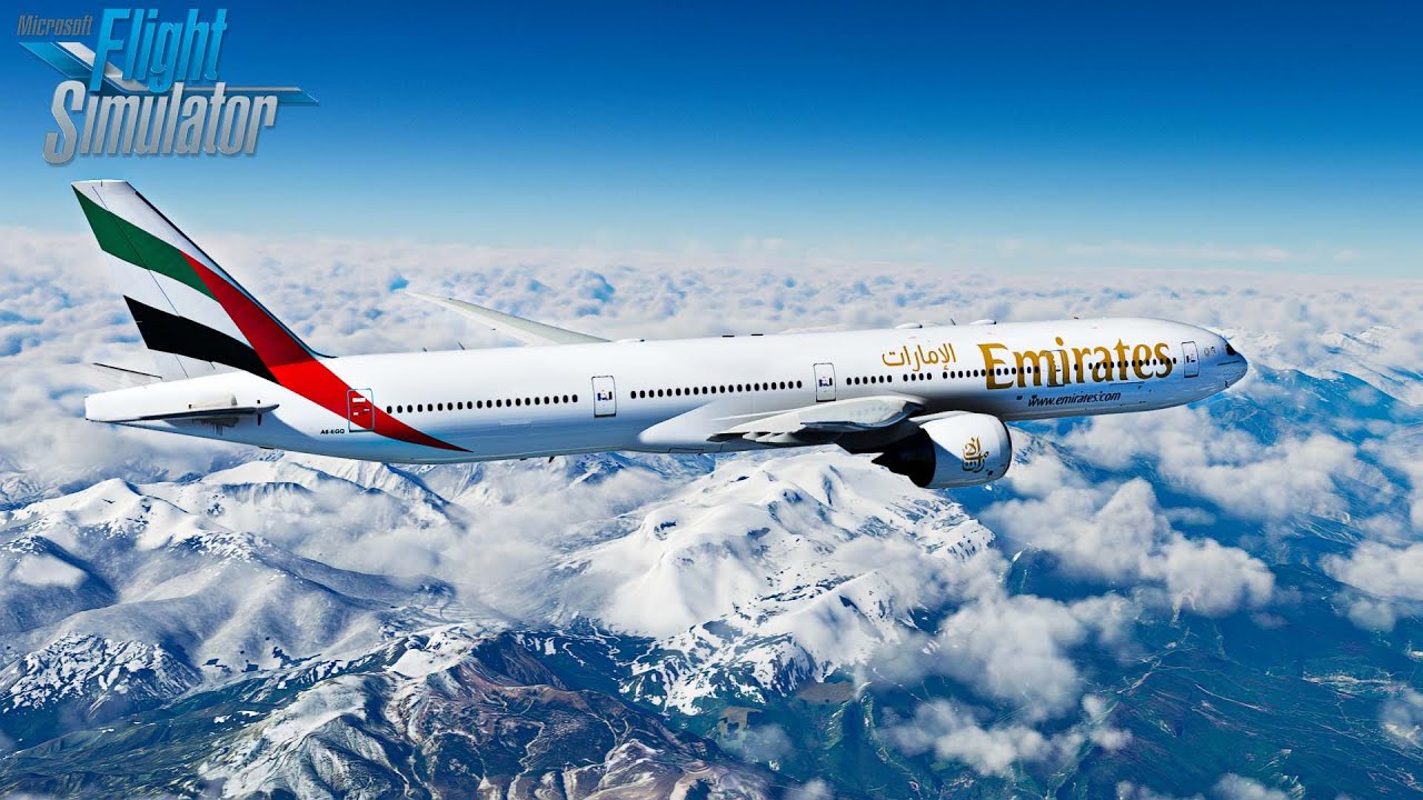MSFS | Dubai to St Petersburg | Emirates Airlines | Boeing 777-300ER | OMDB - ULLI