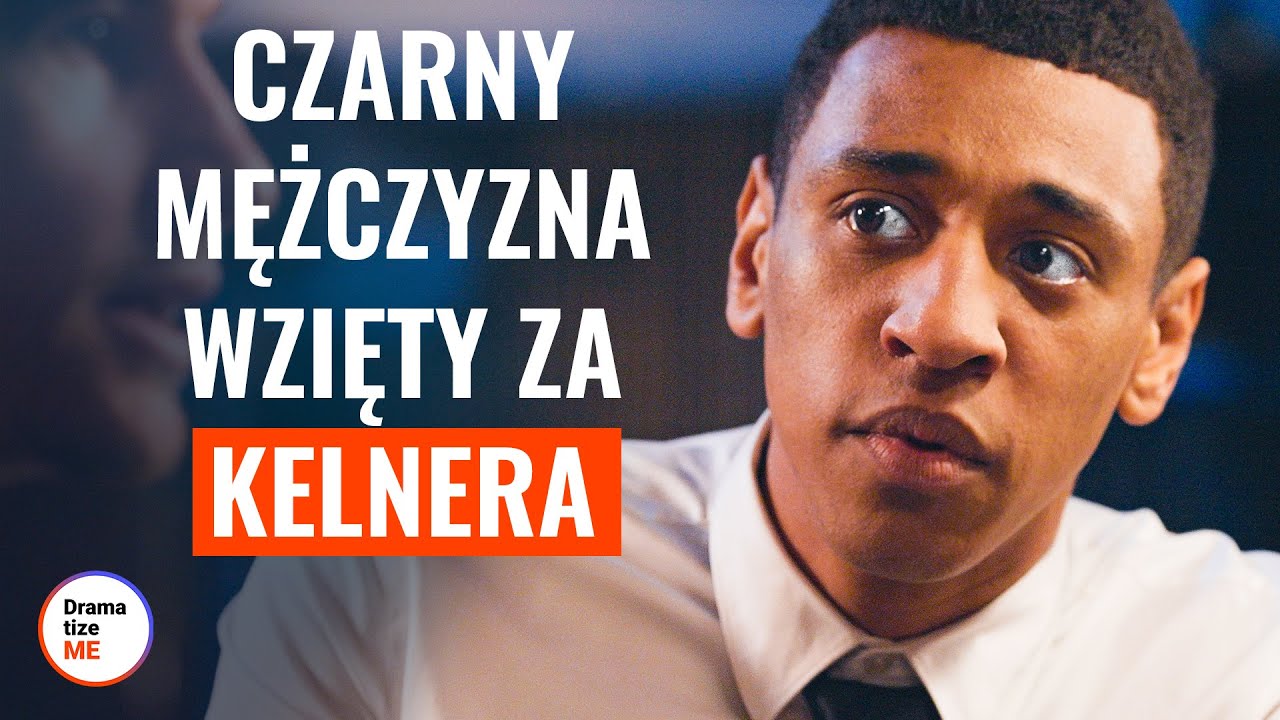 Czarny mężczyzna wzięty za kelnera, to co się stało dalej, szokuje  | @DramatizeMe Polska