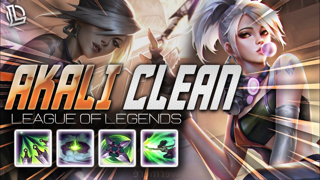 AKALI MONTAGE - AKALI CLEAN | Ez LoL Plays #855