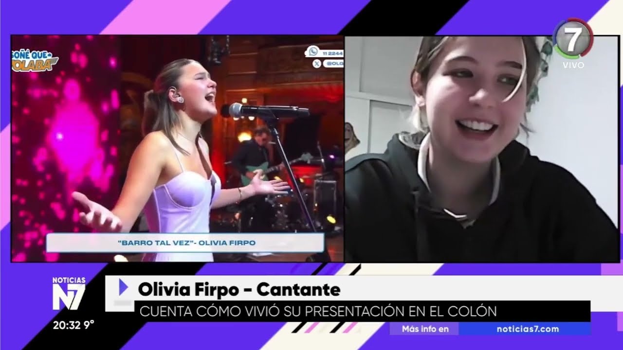 Olivia, la joven neuquina que deslumbró en el 