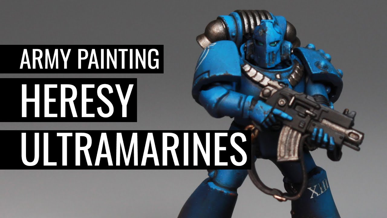 How to Paint ULTRAMARINES | WARHAMMER: THE HORUS HERESY | Space Marines |