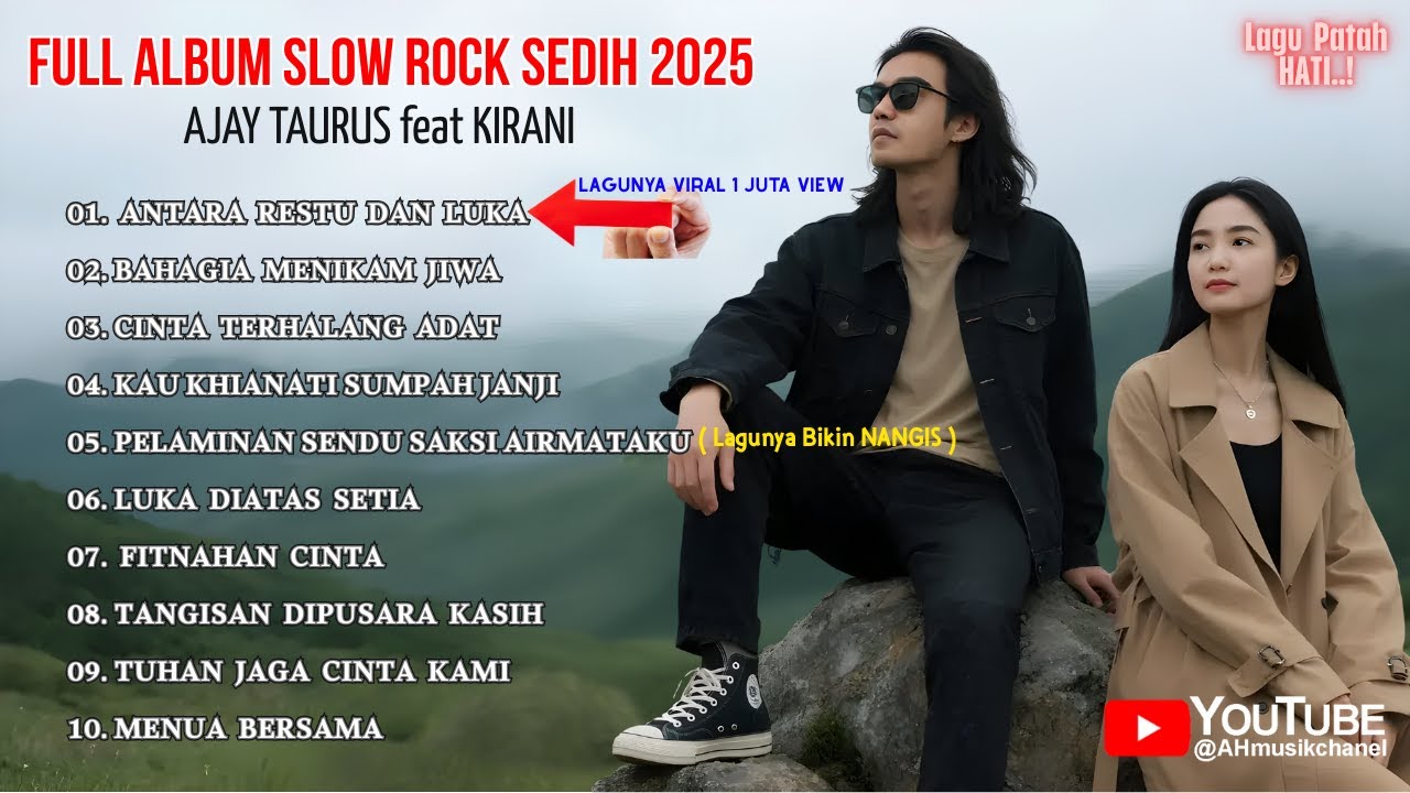 FULL ALBUM TERBARU SLOW ROCK BALLAD MELAYU SANGAT MENYAYAT HATI BANGET,BIKIN MATA MENANGIS NANGIS