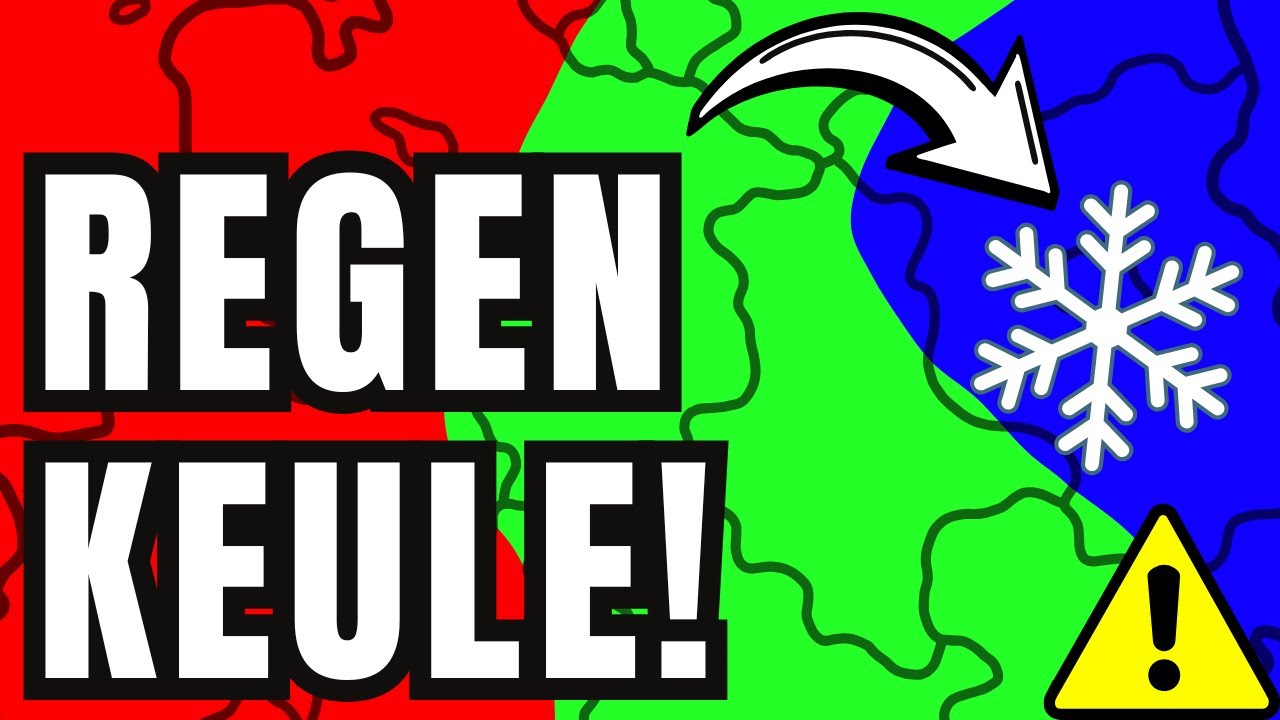 ALLES SÄUFT AB? 🌊 Modelle drehen durch: Massive Regen-Walze rollt an! 🌧️