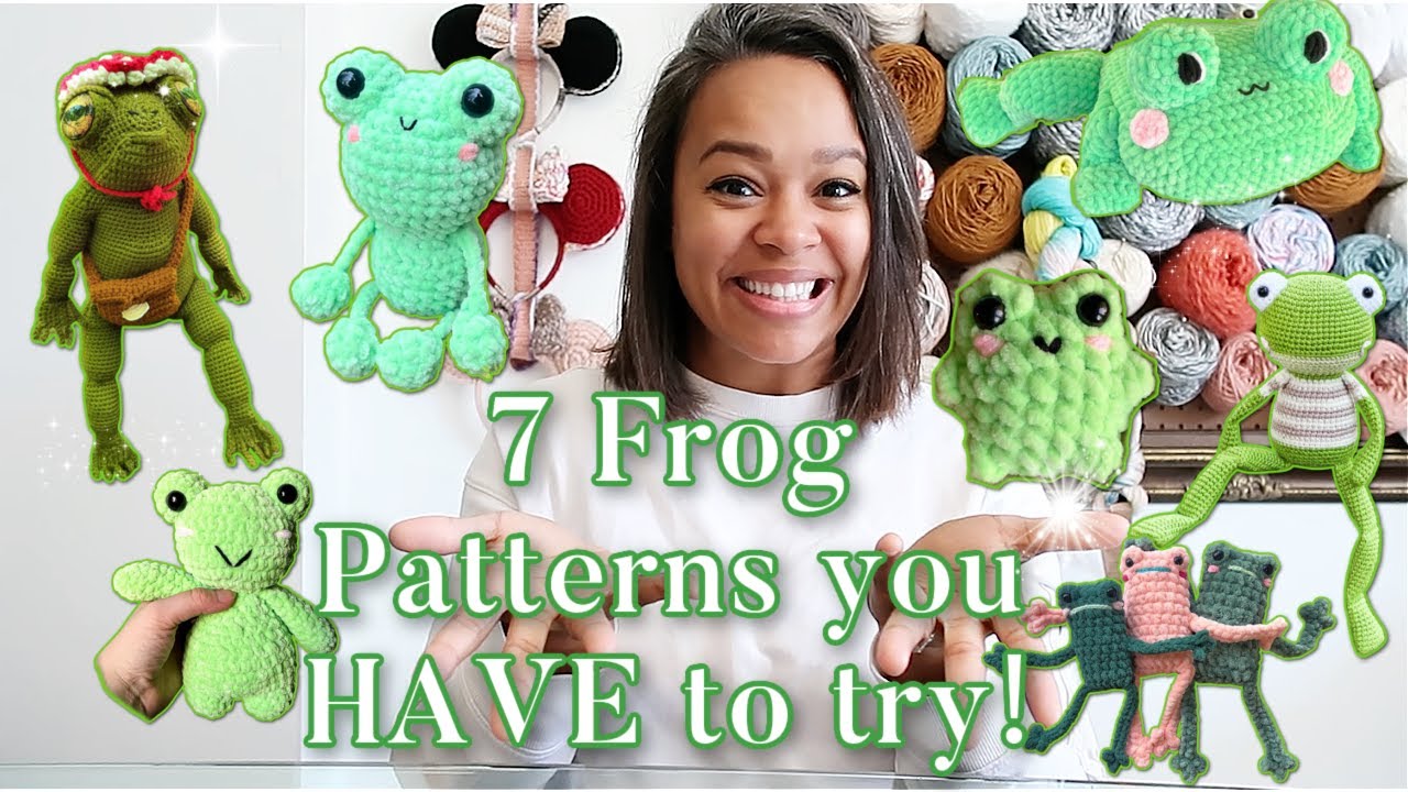 7 Magical Frog Patterns You Have to Try!, Magical Maker Roundup, Ep. 2, amigurumi, pattern roundup