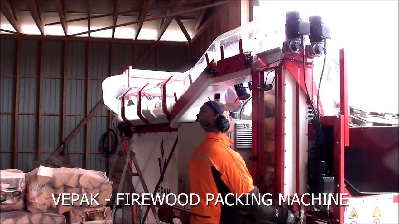 VEPAK - Firewood Packing Machine in Norway