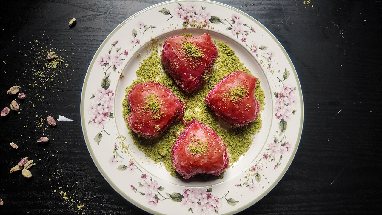 Valentine's Day Baklava ❤️