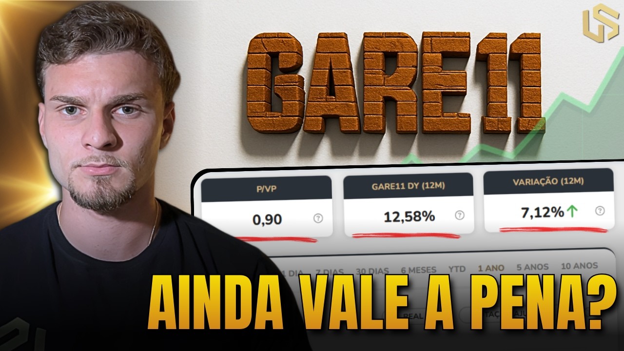 GARE11 ESTÁ EXTREMAMENTE DESCONTADO! VALE A PENA CORRER O RISCO?