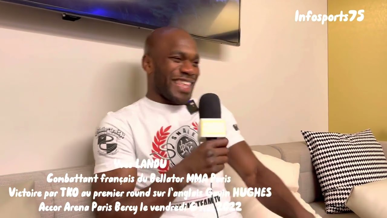 Bellator MMA Paris Bercy - Victoire du fran&ccedil;ais Yves Landu sur l&rsquo;anglais Gavin Hughes