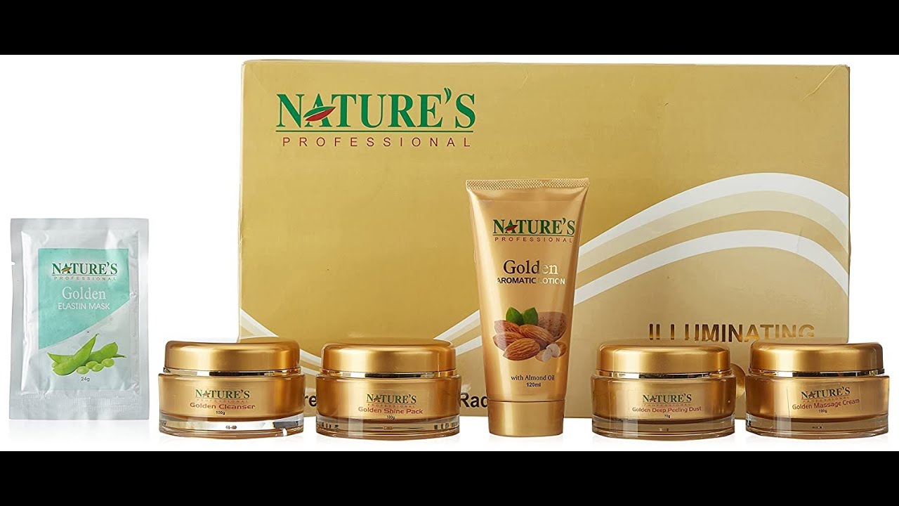 Natures Essence Illuminating Gold Facial Kit (Professional series)