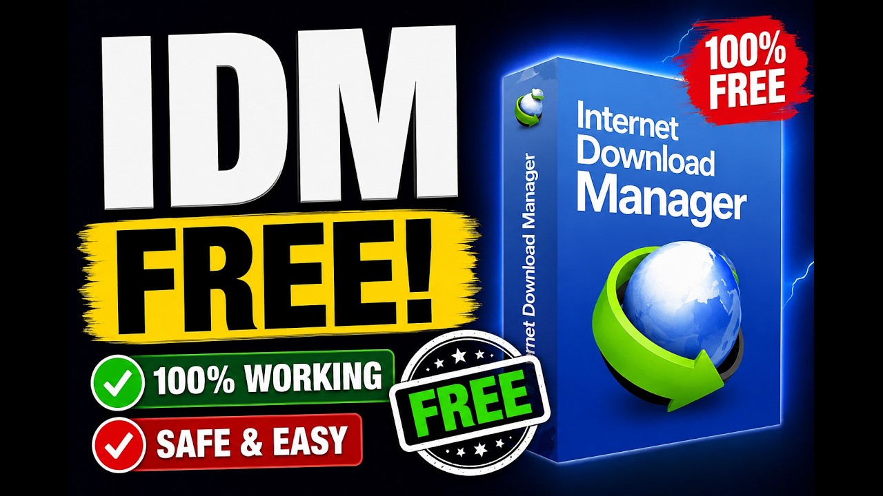 How To Make IDM For Free For Life Time | Legal Method 2026