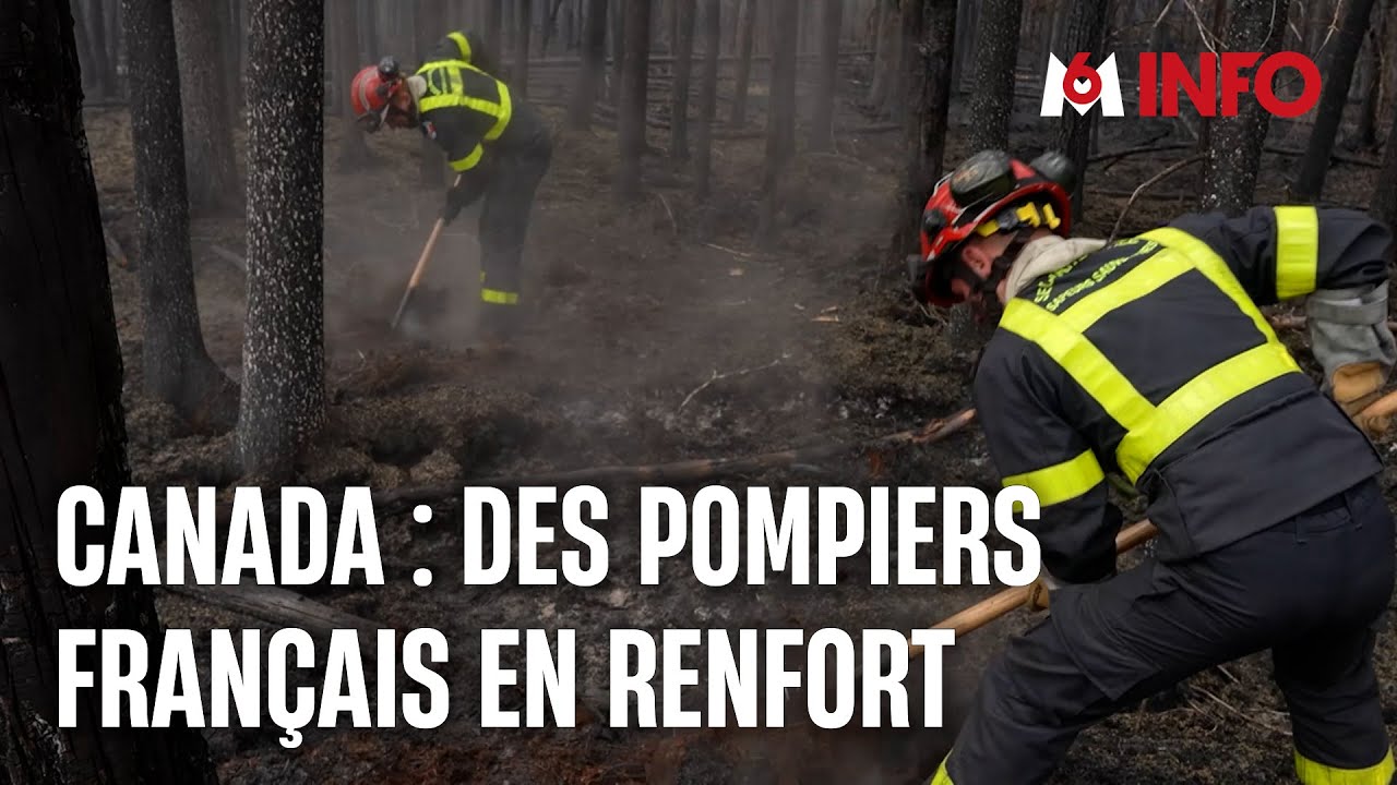 INCENDIES AU CANADA : DES POMPIERS FRANÇAIS EN RENFORT