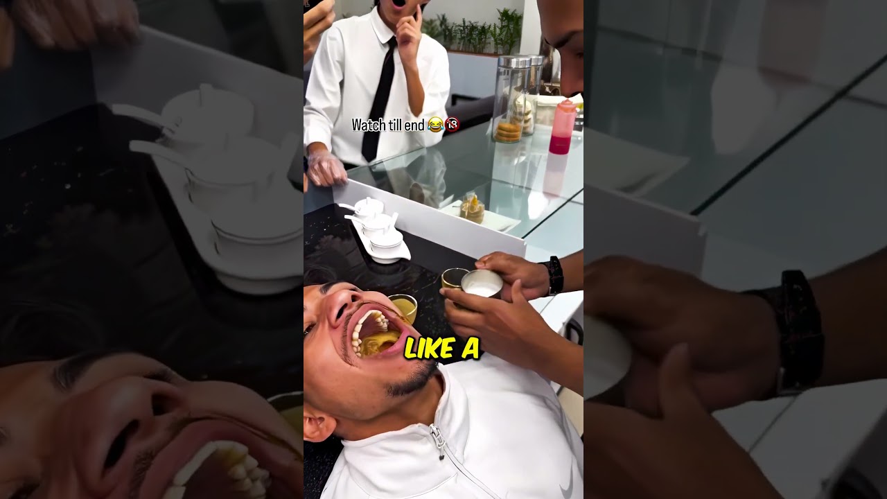 Making Coffee INSIDE His Mouth&nbsp;😱