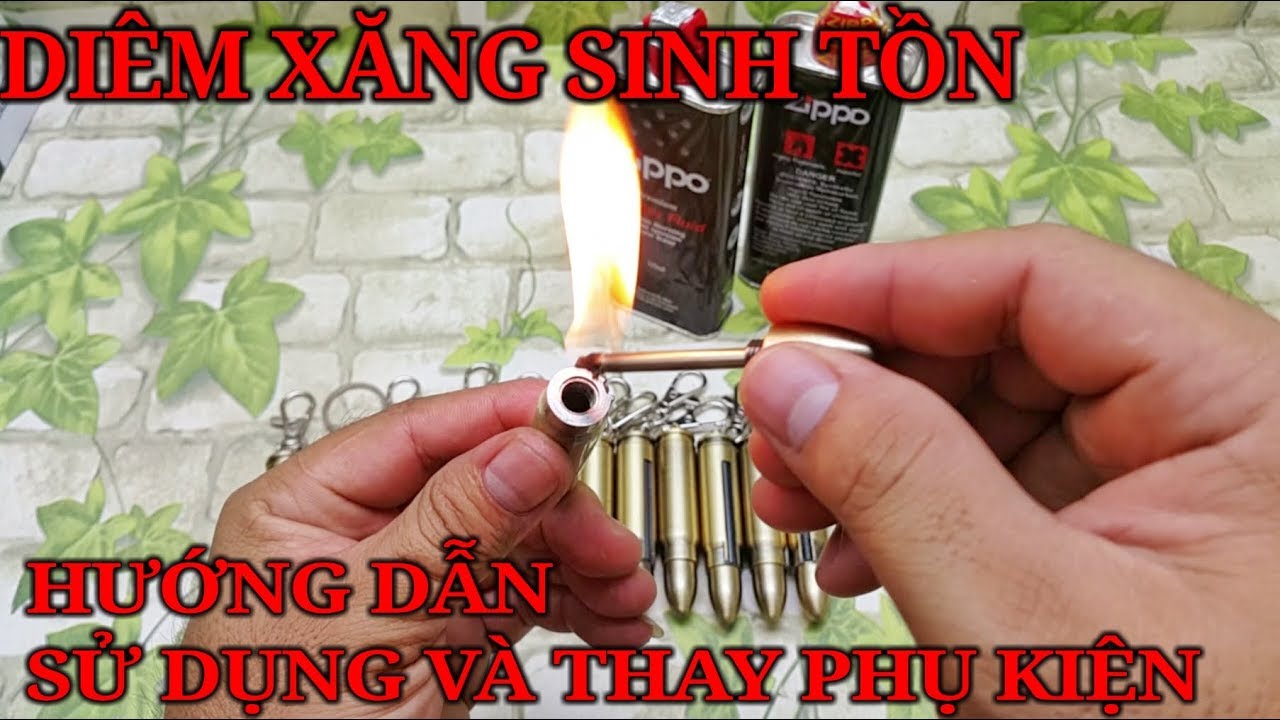 DIÊM XĂNG SINH TỒN HÌNH VIÊN ĐẠN