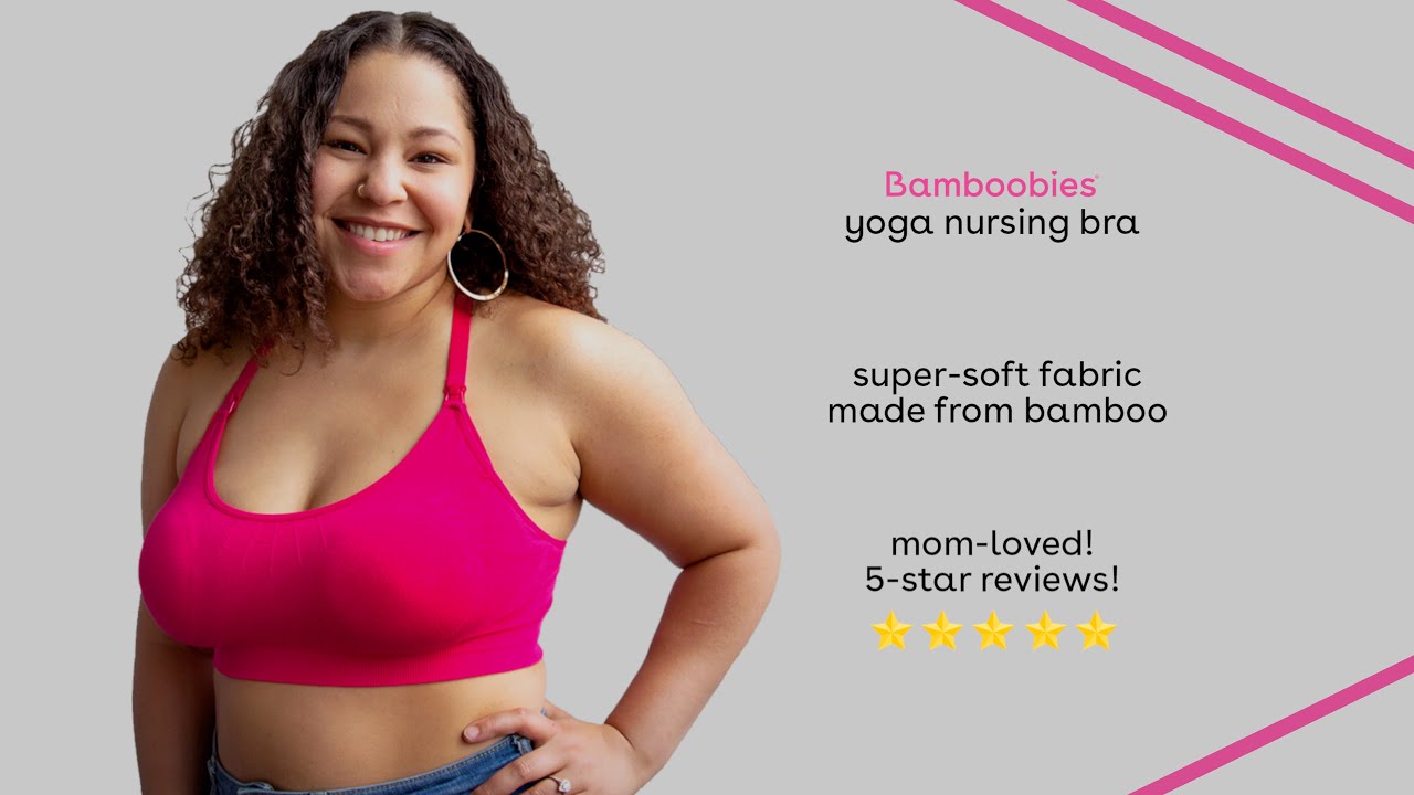 Bamboobies Yoga Nursing Bra