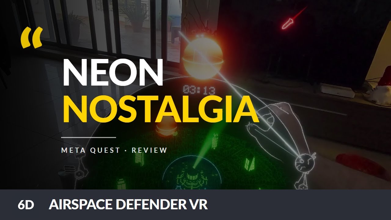 Airspace Defender VR | Missile Command in Mixed Reality | Meta Quest Review