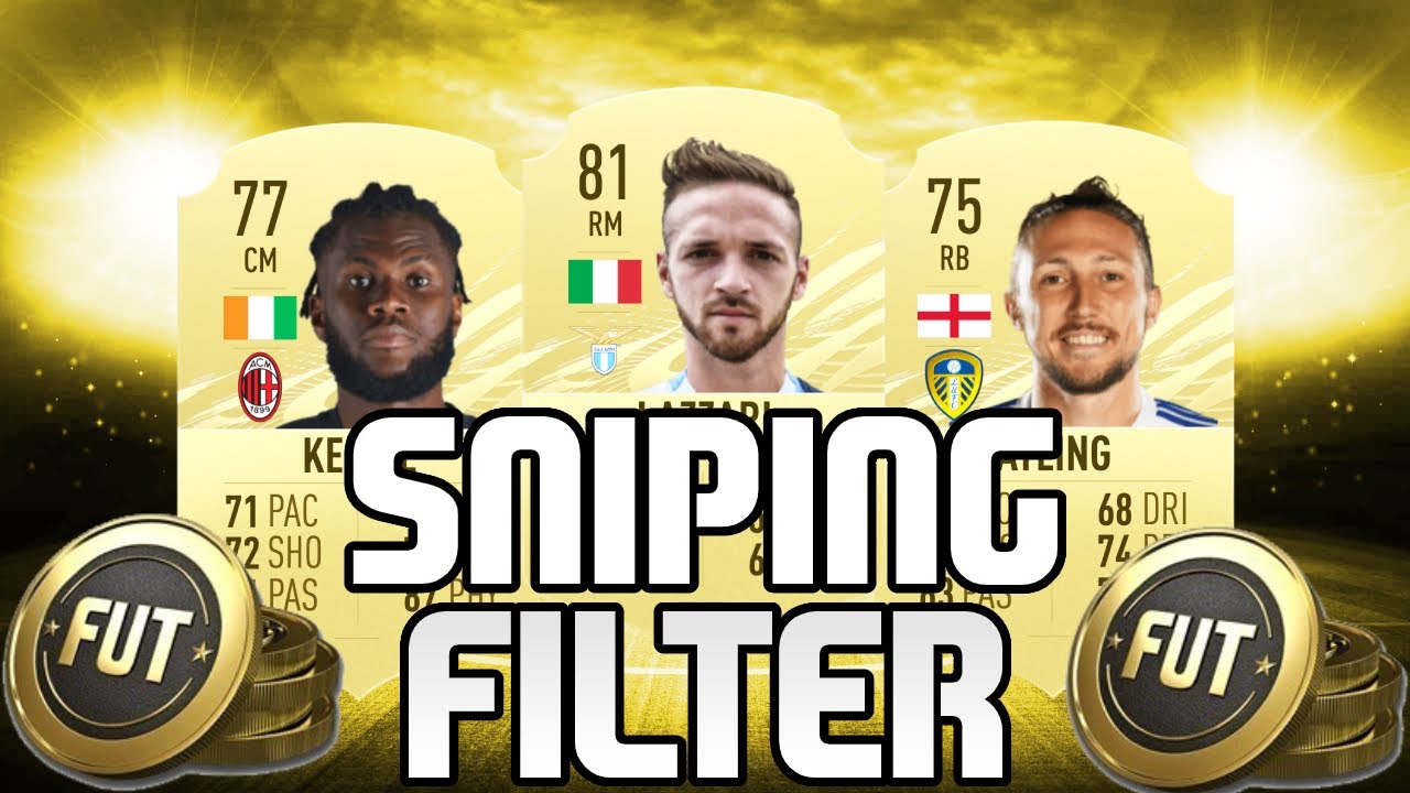 BEST SNIPING FILTERS RIGHT NOW! MAKE 50K PER HOUR - FIFA 21