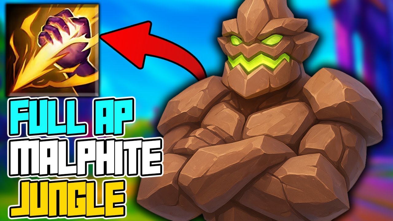 FULL AP MALPHITE JUNGLE IS A MONSTER THAT WILL 1v9