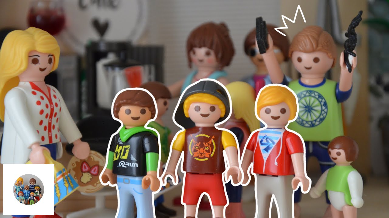Besuch bei Luke und seiner chaotischen Familie 🇺🇸// F&uuml;r @Familie_Morgen // Playmobil Film deutsch