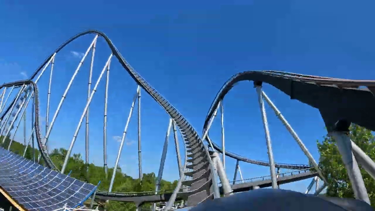 Europapark Silver Star Front Row July 2022