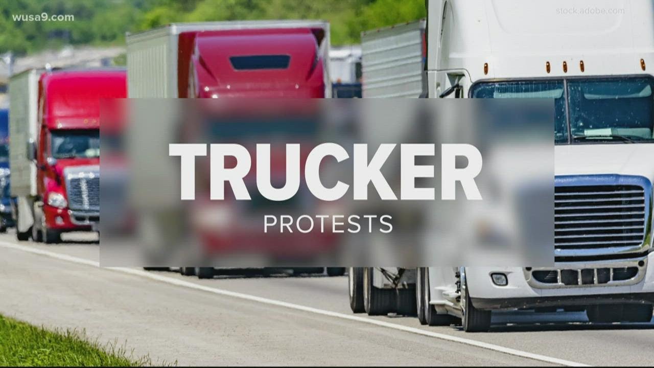 Truck convoys are expected on Capital Beltway on Wednesday