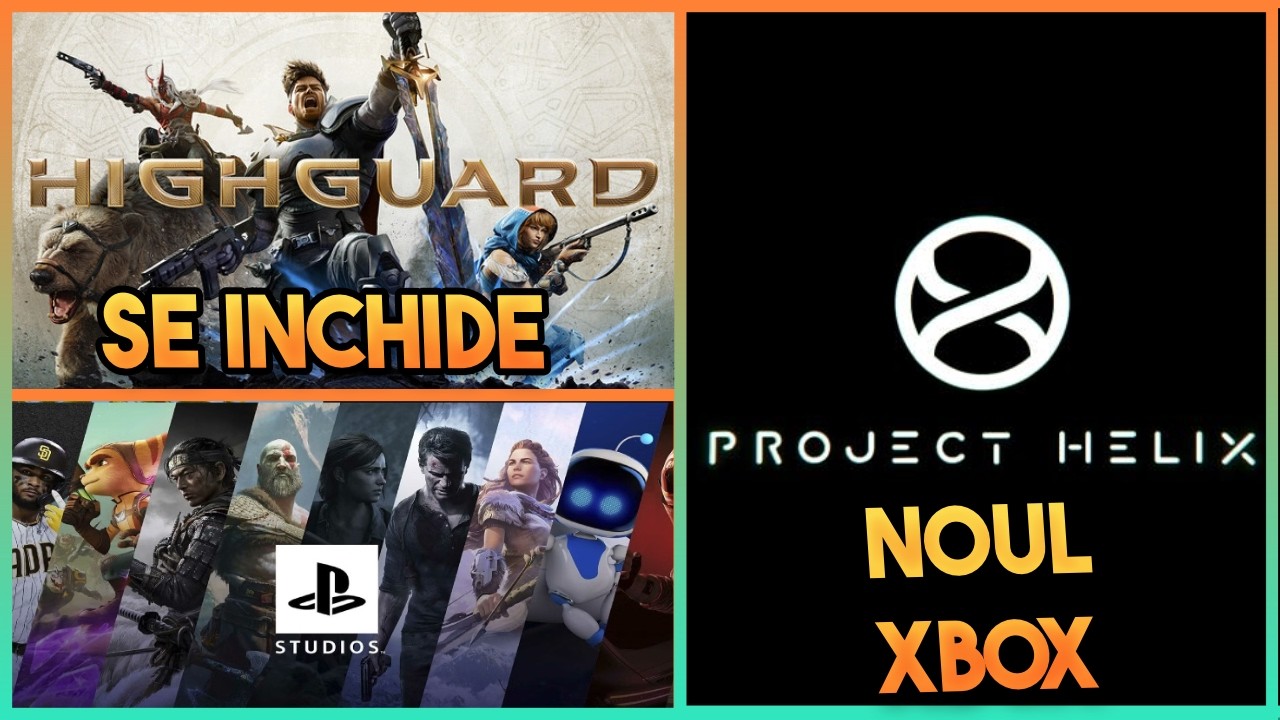 ADIO JOCURI PS PE PC? | NOUL XBOX IN DEZVOLTARE | RIP HIGHGUARD | PRAGMATA VINE MAI DEVREME