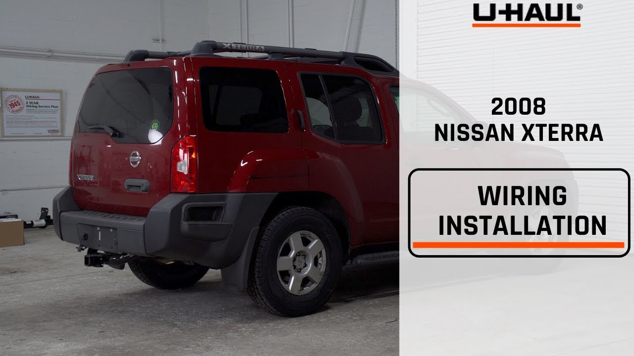 2008 Nissan Xterra Trailer Wiring Harness Installation